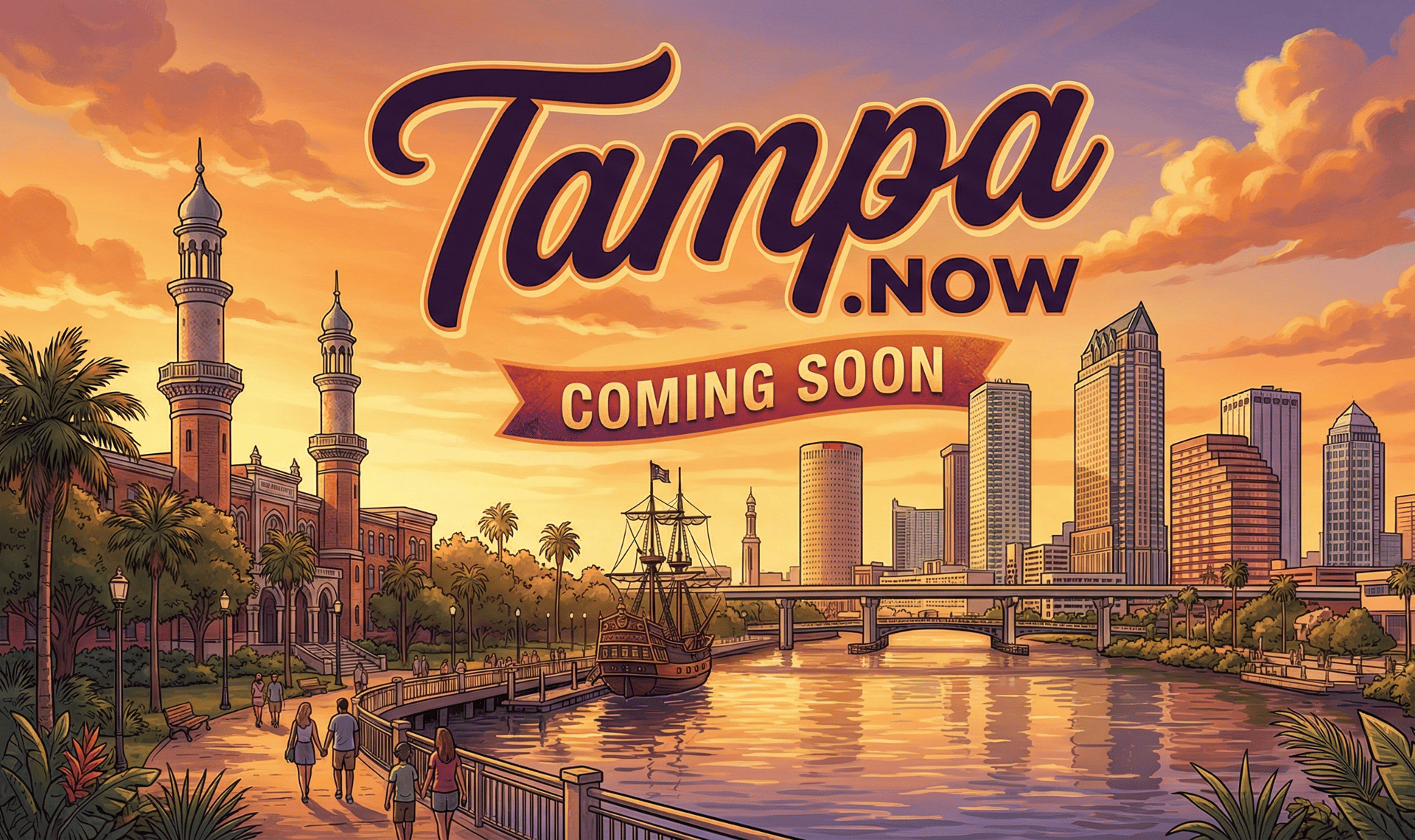 Tampa poster art for Tampa.now